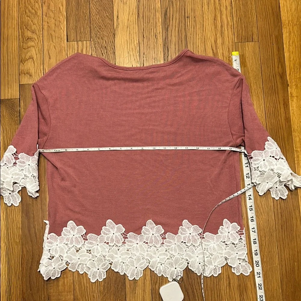 BOGO Rose Pink Lightweight Top